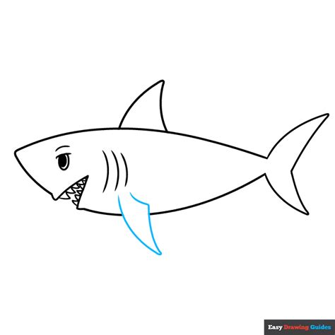 How to Draw an Easy Shark for Kids - Really Easy Drawing Tutorial