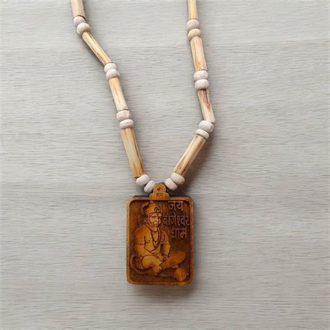 BRAJSTORE 100% Original & Natural Shree Bageshwar Dham Tulsi Mala with ...