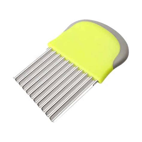 Dezsed Stainless Steel Wave Cutter Potato Cutter For Potatoes, Wrinkles ...