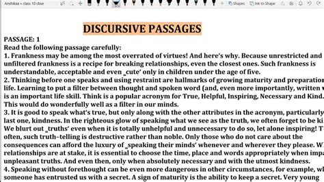 Image result for How to Write Discursive Passage
