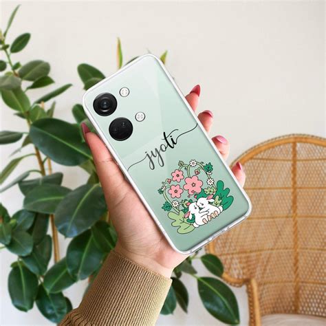 Cute Bunny Customize Transparent Silicon Case V2 For OnePlus Nord CE 3 ...
