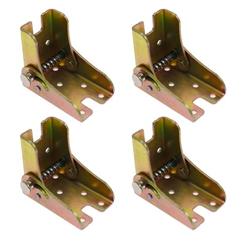 Luomorgo 4 Pcs Folding Self Bracket Locking Hinge Heavy Duty ...