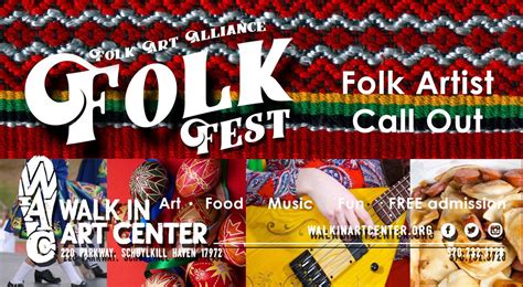 Folk Artist Call Out--Folk Fest 2025, 220 Parkway Ave, Schuylkill Haven ...