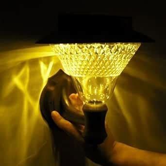 Generic Solar Power 16 Led Wall Light Outdoor Garden Yard Pathway ...