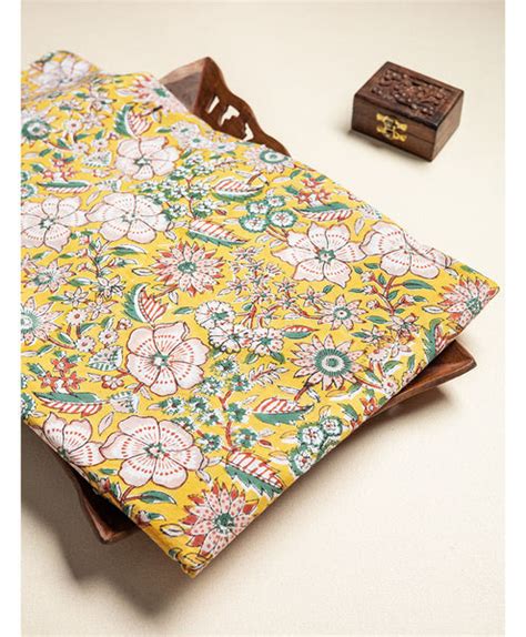 Cotton handblock fabric – Fabloein