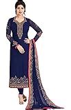Buy DnVeens Women's Georgette Zari Work Dress Material Unstitched ...