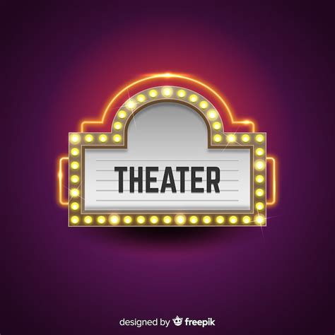 Znak teatru Zdjęcia - darmowe pobieranie na Freepik
