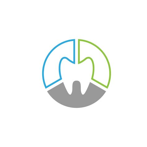 Logo dentaire icône modèle illustration vectorielle | Vecteur Premium