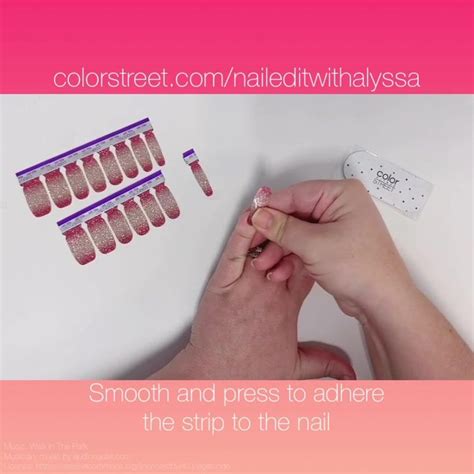 Image result for Color Street Tutorial