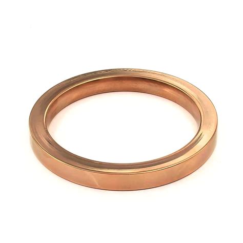 Heavy Solid Square Jointless copper Kada for Men - Tambe ka kada ...