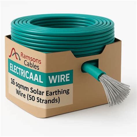 Earthing Wires - Solar PVC Insulated 2.5 sq mm copper earthing Wire ...