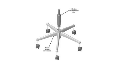 Humanscale Chair Repair Base 的图像结果
