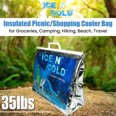 ICE N COLD Insulated Cooler Bag for Picnic, Camping, Hiking, India | Ubuy