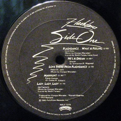 Image result for Flashdance Soundtrack