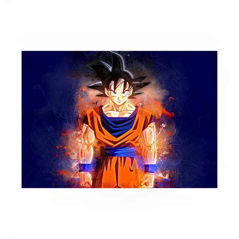 Son Goku Artwork Poster – Inkyprinty.in
