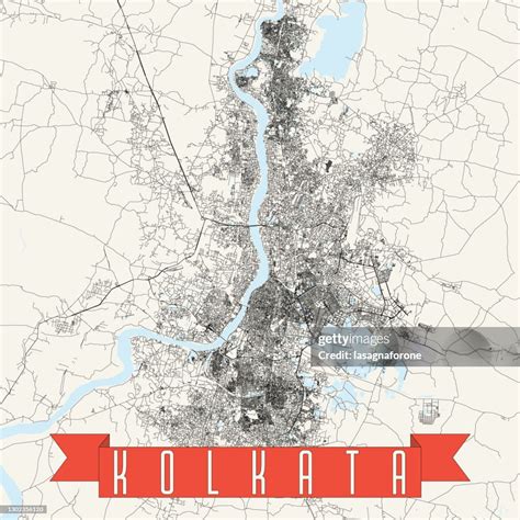 Kolkata India Vector Map High-Res Vector Graphic - Getty Images