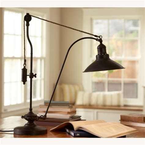 Pottery Barn Glendale Pulley Task Table Lamp - AptDeco