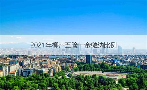 广西柳州市2021社保缴费基数 2021年柳州五险一金缴纳比例【桂聘】