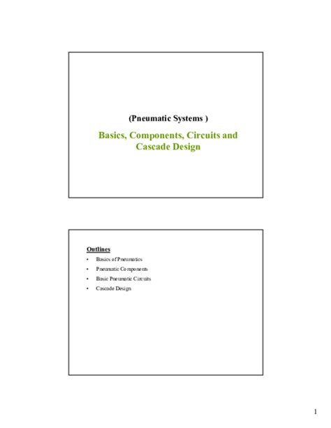 Image result for Basic Pneumatics