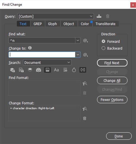 Image result for RTL to Left Script InDesign CS6