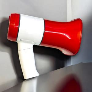 Nilesawar HANDHELD RECHARGEABLE MEGAPHONE) with Recording A497 Powerful ...