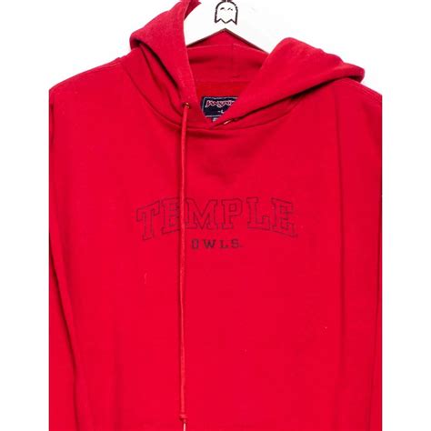 Jansport Men's Red Hoodie | Depop