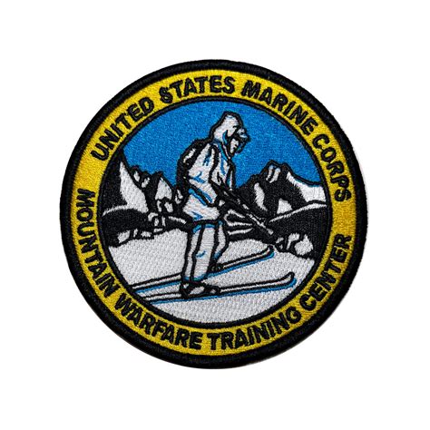 Marine Corps Shoulder Patch: Mountain Warfare Training Center ...
