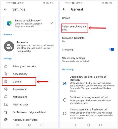 Image result for Android Change Search Engine
