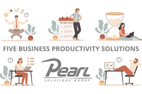 Five Business Productivity Solutions | Pearl Solutions Group