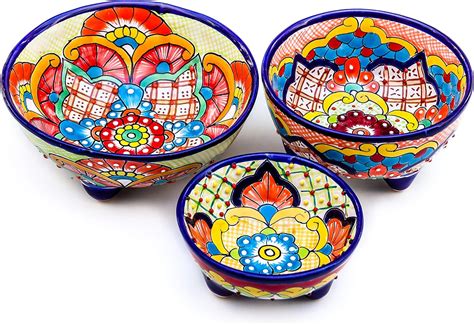 Unique Hand Painted Talavera Pottery Molcajete Chip India | Ubuy