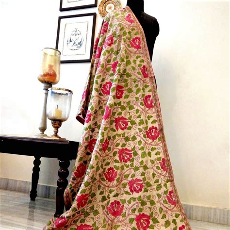 Deep Red India For Hand Embroidered Clothes I LBB, Kolkata