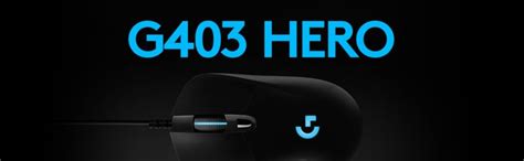 Amazon.in: Buy Logitech G403 Hero Wired, USB Hero 16K Sensor, 16000 DPI ...