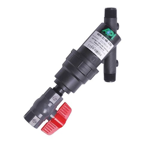 JAIN Irrigation 4EH 3/4” MPT with MPT Ball Valve (150 psi - 9 GPM Max ...