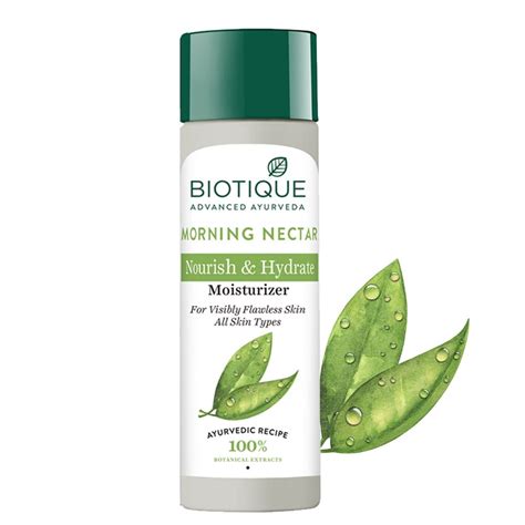 Biotique Morning Nectar Nourish & Hydrate Moisturizer Cream, 190 ml ...