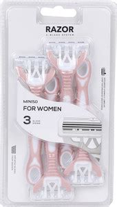MINISO Women's 3-blade Razor (4 Pack), Women - Price in India, Buy ...