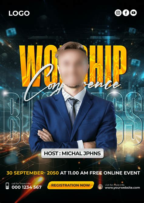 Business Conference Poster 的图像结果