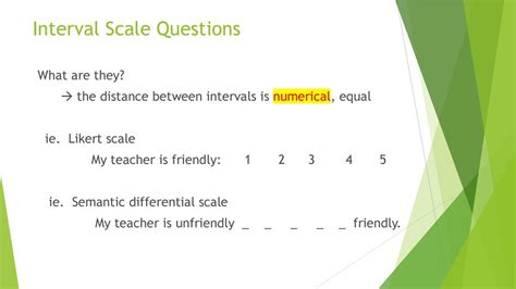 Image result for Interval Scale Examples