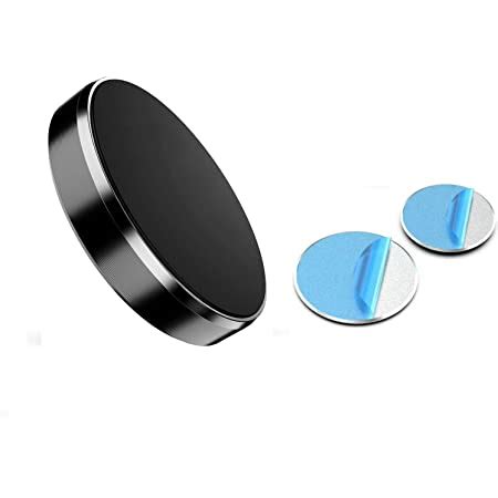 HASTHIP® 8 Pcs Universal Metal Plate with Adhesive for Magnetic Car ...