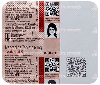Ivabrad 5 Tablet: Uses, Side Effects, Price & Substitutes