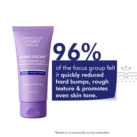 Conscious Chemist: Bump Escape Body Exfoliating & Pigmentation Corrector...