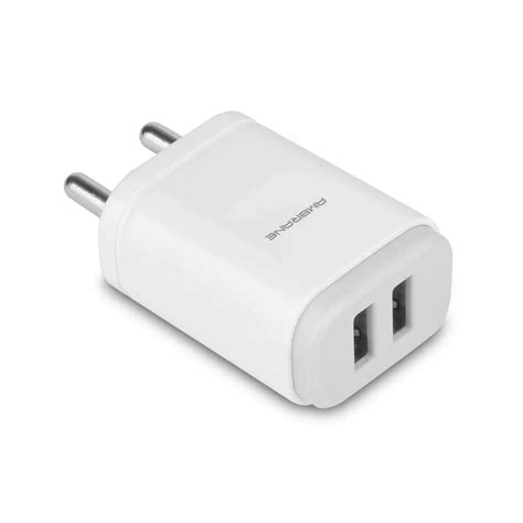 Ambrane Dual Port Wall Charger 2.1 Amp w/o Cable - AWC-29 W/o Cable ...