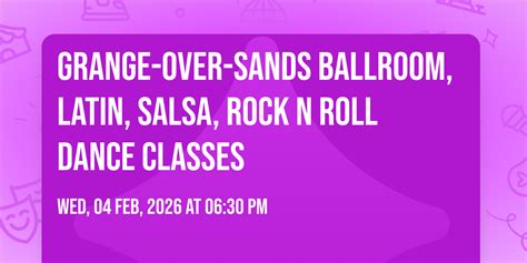 Grange-over-sands Ballroom, Latin, Salsa, Rock n Roll dance classes ...