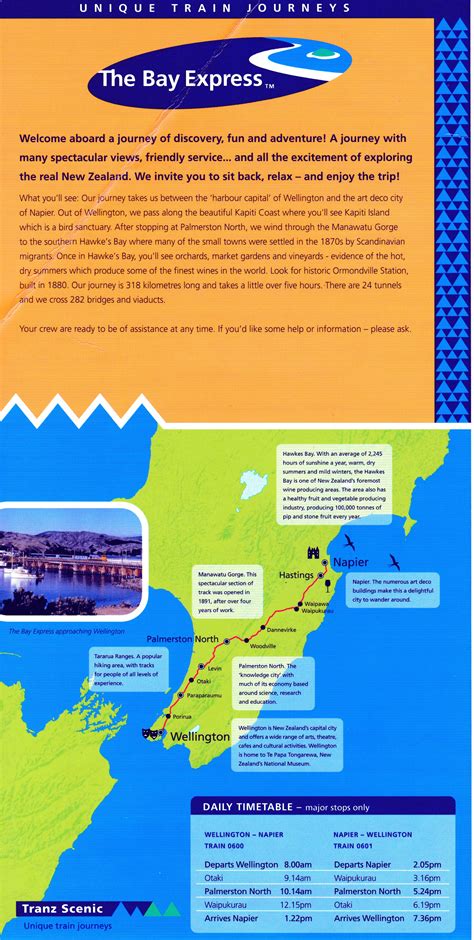 New Zealand Railway History: Bay Express - Hawke's Bay's last passenger ...