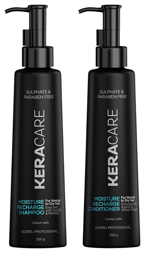 Godrej Professional Keracare Recharge Sulphate Free Shampoo and Godrej ...