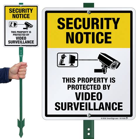 Video Surveillance Signs | Video Security Signs | Security Camera Signs