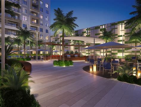 The Landmark South is a pet-friendly apartment community in Doral, FL