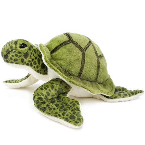 Buy Turquoise the Green Sea Turtle | 9 Inch Tortoise Stuffed Animal ...