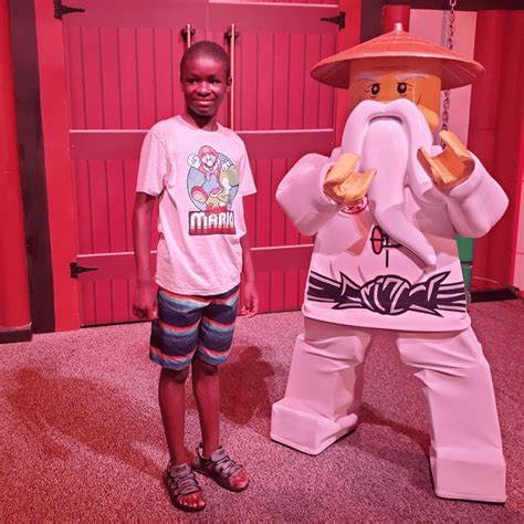 Farrenton Visits LEGOLAND and Meets Master Wu - Sunshine Foundation