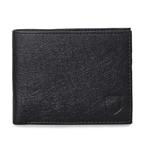 SAMTROH Black Container Design Card Fold Pu Leather Wallet for Man ...