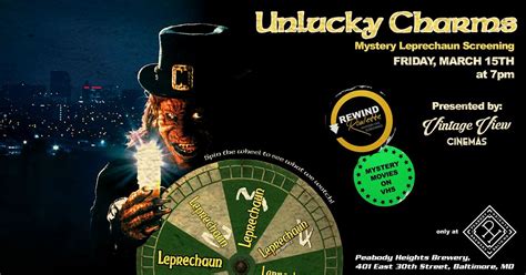 Rewind Roulette - Unlucky Charms, Peabody Heights Brewery, Baltimore ...